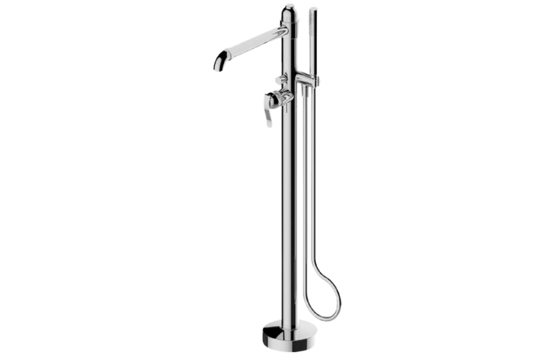 Graff G-2154-LM20F-AU-T - Floor Mounted Exposed Tub Filler (Trim)