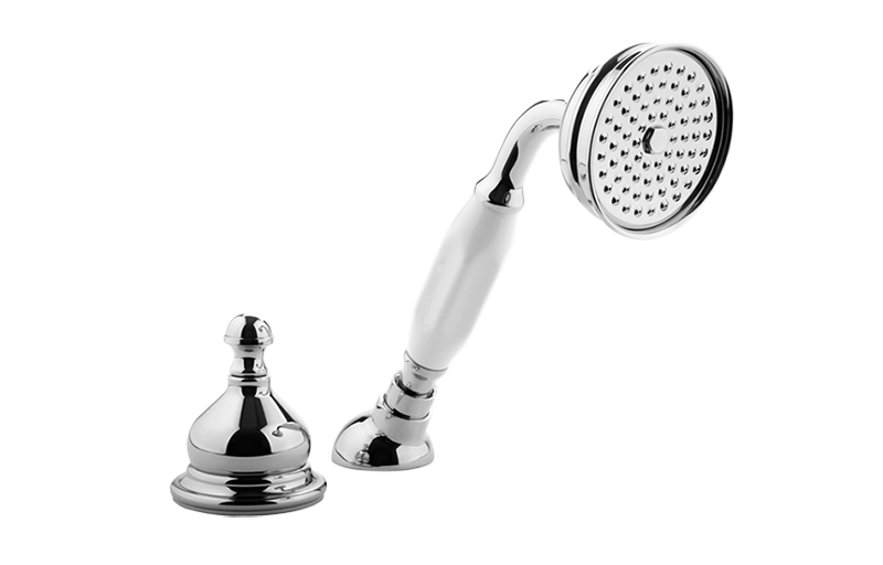 Graff G-2555-AU-T - Deck-Mounted Handshower And Diverter Set (Trim)
