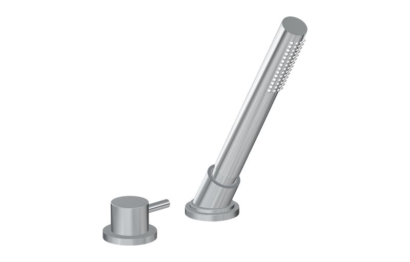 Graff G-6156-LM41B-AU-T - Deck-Mounted Handshower & Diverter Set (Trim)