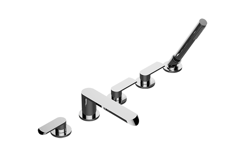 Graff G-6651-LM45B-AU - Roman Tub Set W/Handshower (Rough And Trim)