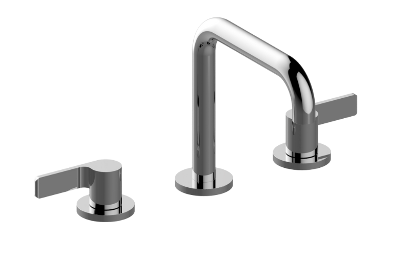 Graff G-6711N-LM46B-UBB - Widespread Lavatory Faucet W/Lever Handle
