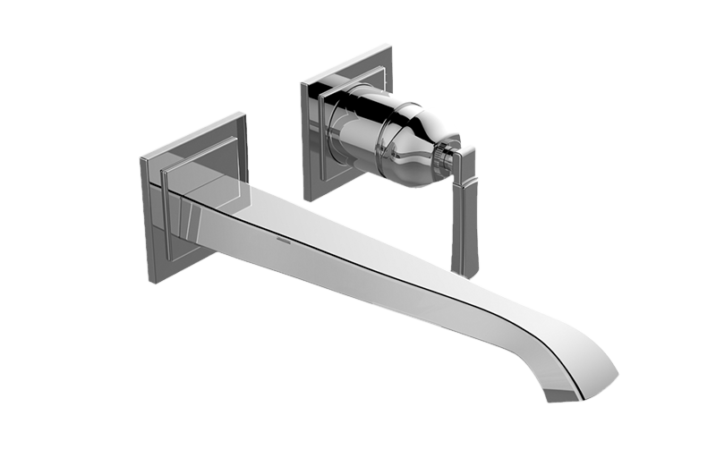 Graff G-6836-LM47W-AU-T - Finezza Wall Mount Lavatory Faucet (9-1/4 Spout) (Trim)