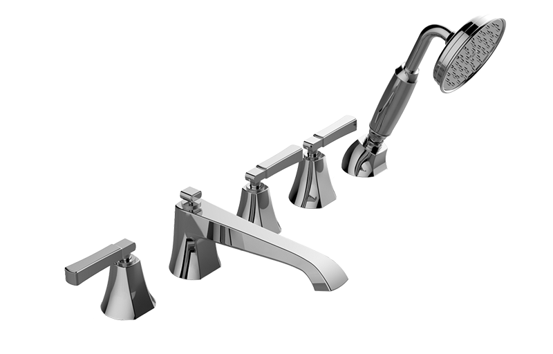 Graff G-6853-LM47B-AU - Roman Tub Set W/Handshower W/Lever Handle (Rough And Trim)