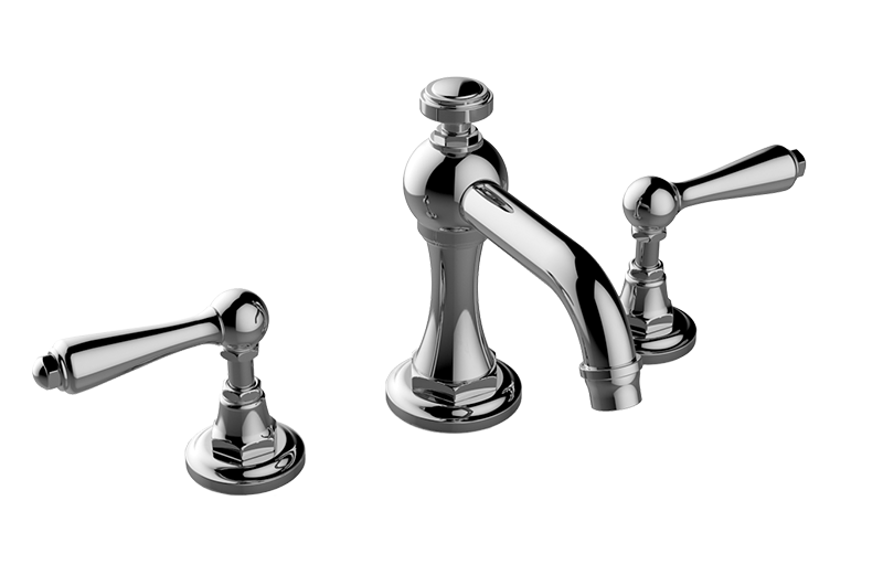 Graff G-6910-LM48B-AU - Widespread Lavatory Faucet W/Lever Handle
