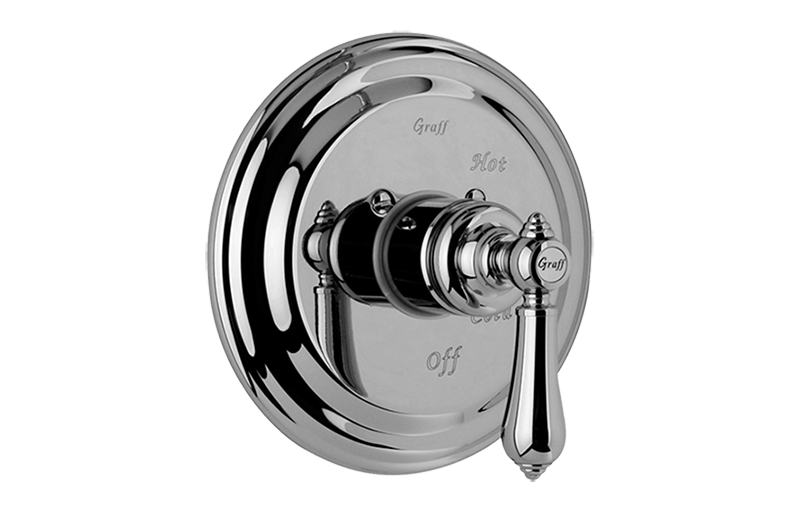 Graff G-7015-LM34S-AU-T - Pressure Balancing Valve Trim With Handle (Trim