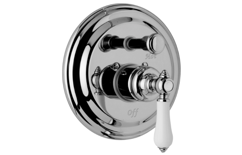 Graff G-7065-LC1S-BAU-T - Pressure Balancing Valve Trim With Handle And Diverter (Trim)