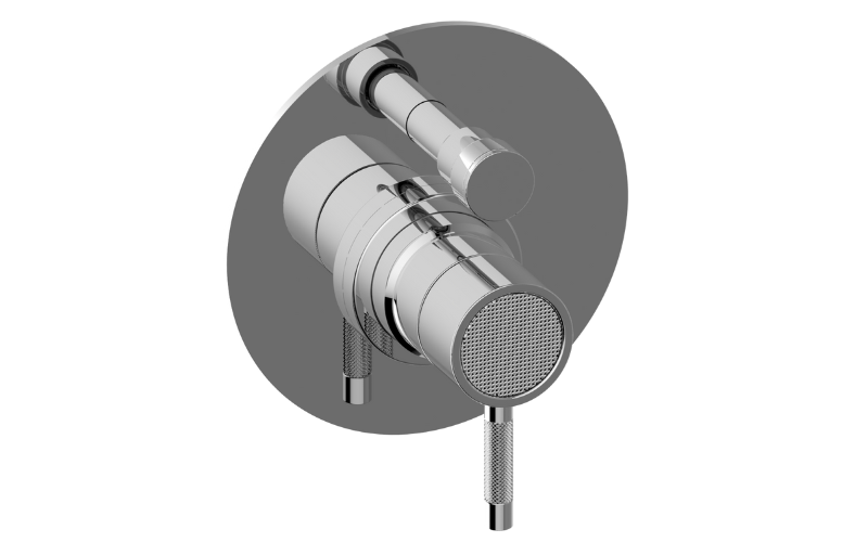 Graff G-7080-LM69S-AU-T - Pressure Balancing Valve Trim With Handle And Diverter (Trim)