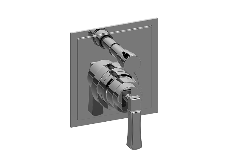 Graff G-7085-LM47S-BB-T - Pressure Balancing Valve Trim With Handle And Diverter (Trim)
