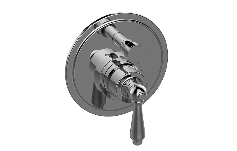 Graff G-7095-LM48S-AU-T - Pressure Balancing Valve Trim With Handle And Diverter (Trim)