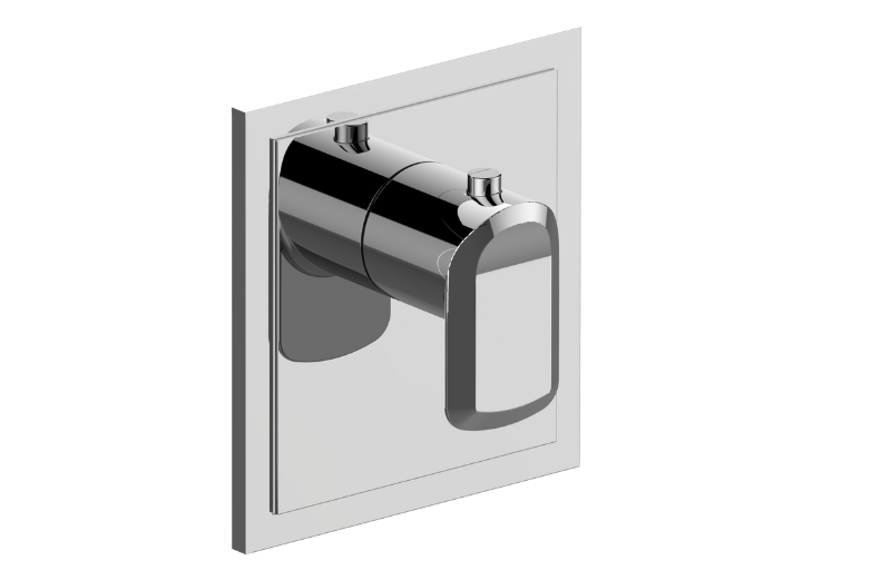 Graff G-8021-LM61E-UBB-T - Transitional M-Series Thermostatic Valve Trim With Handle