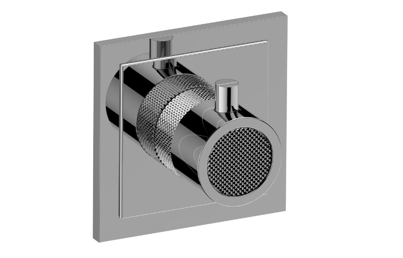Graff G-8028S-RK1-UBB-T - Transitional M-Series 2-Way Shared Diverter Valve Trim With Handle