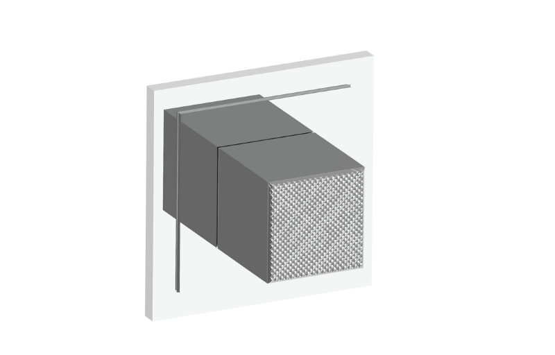 Graff G-8029-SK1-UBB-T - Transitional M-Series 3-Way Diverter Valve Trim With Handle