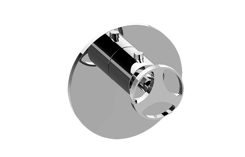 Graff G-8037-C19E-AU-T - Round M-Series Thermostatic Valve Trim Plate With Handle