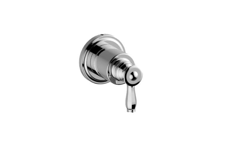 Graff G-8039S-LM63E1-UBB-T - Traditional M-Series 3-Way Shared Diverter Valve Trim With Handle
