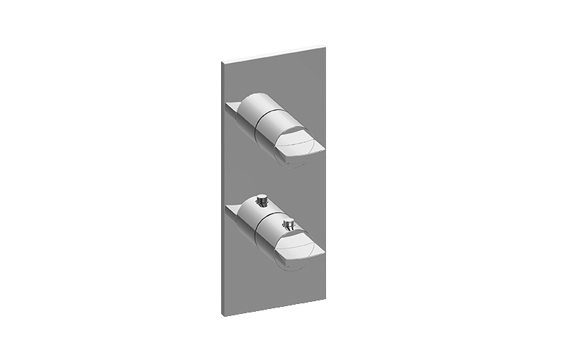 Graff G-8048-C14E0-AU-T - Square M-Series Valve Trim With Two Handles
