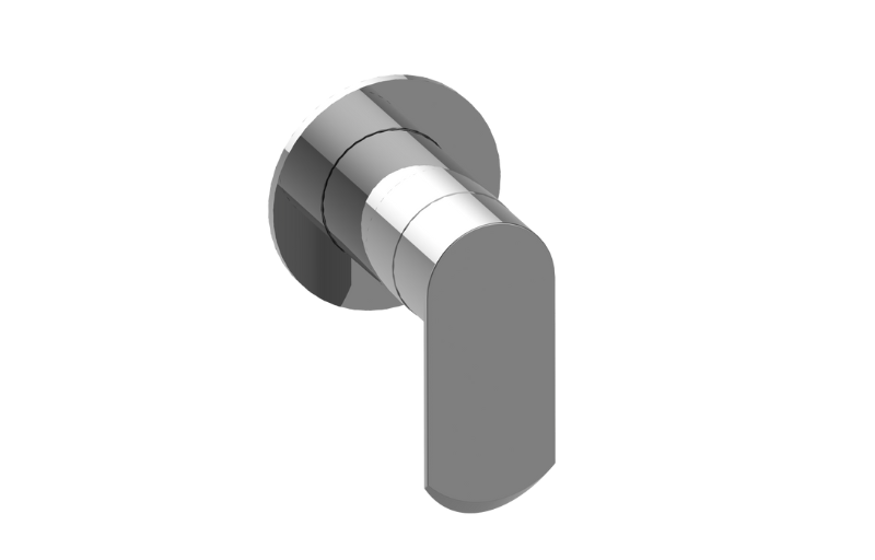 Graff G-8063-LM45S-AU-T - Round Trim Plate With Handle