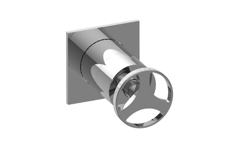 Graff G-8066-C19B-UB-T - Square Trim Plate With Handle