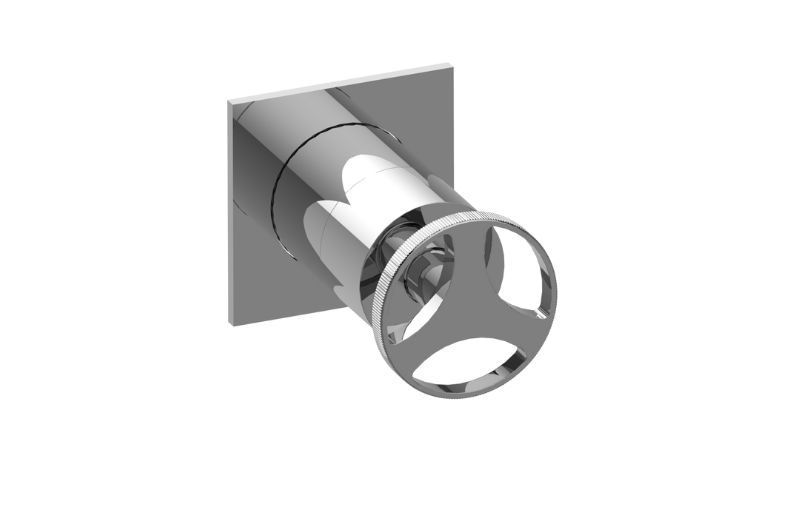 Graff G-8067-C19B-AU-T - Square Trim Plate With Handle