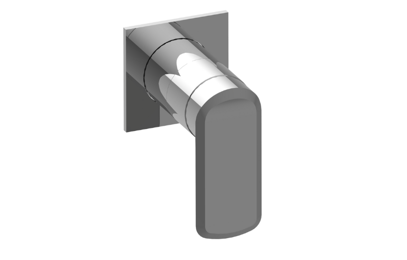 Graff G-8067-LM61S-AU-T - Square Trim Plate With Handle