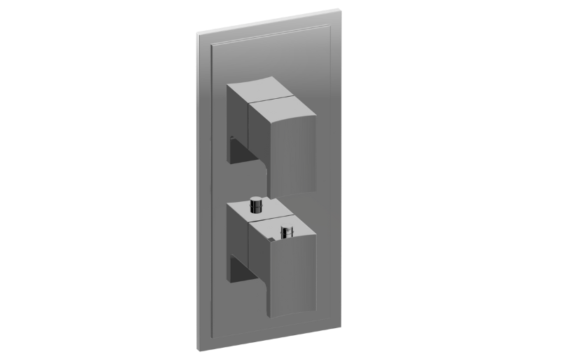 Graff G-8081-LM36E0-BK-T - Transitional M-Series Valve Trim With Two Handles