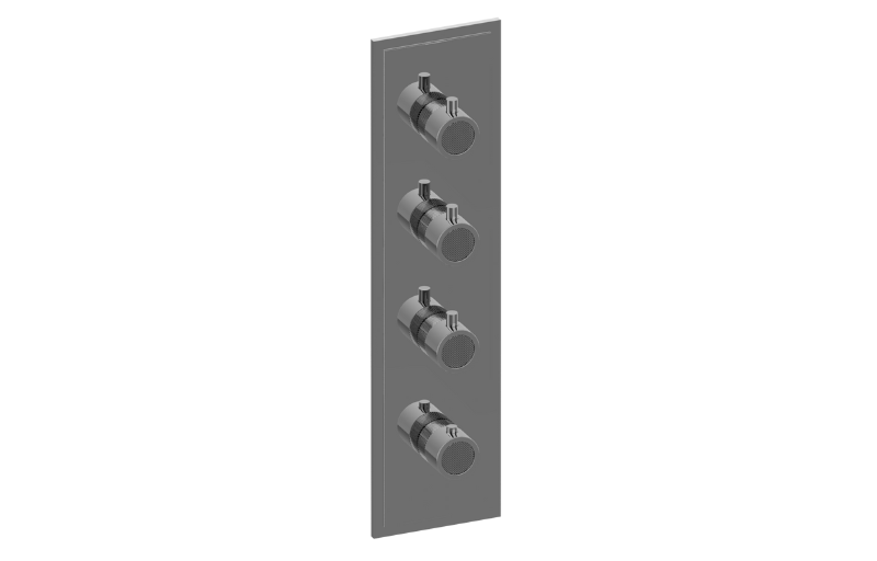 Graff G-8083-RK0-AU-T - Transitional M-Series Valve Trim With Four Handles