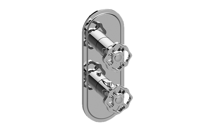 Graff G-8086-C18E0-AU-T - Traditional M-Series Valve Trim With Two Handles