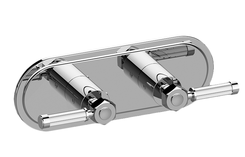 Graff G-8086H-LM56E0-AU-T - Traditional M-Series Valve Trim With Two Handles (Horizontal Orientation)