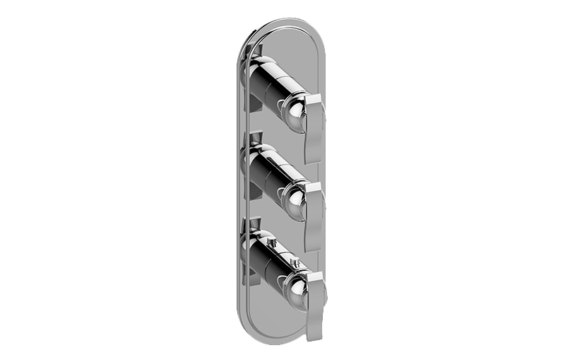 Graff G-8087-LM20E0-AU-T - Traditional M-Series Valve Trim With Three Handles