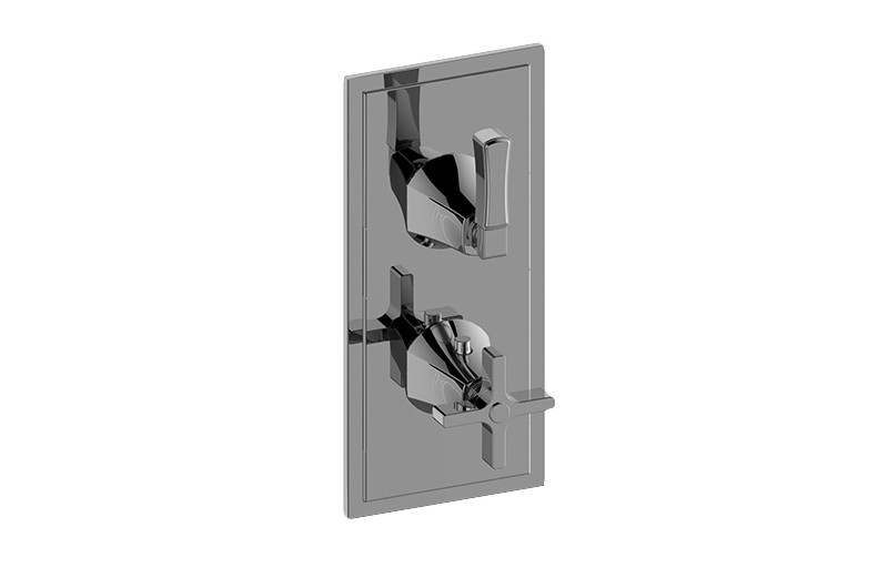 Graff G-8149-1C1L-AU-T - Finezza Due, Vignola M-Series Valve Trim With Two Handles