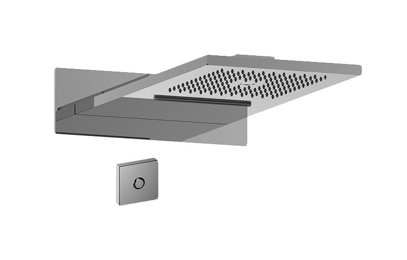 Graff G-8201-BB - Dual-Function Water Feature With Led