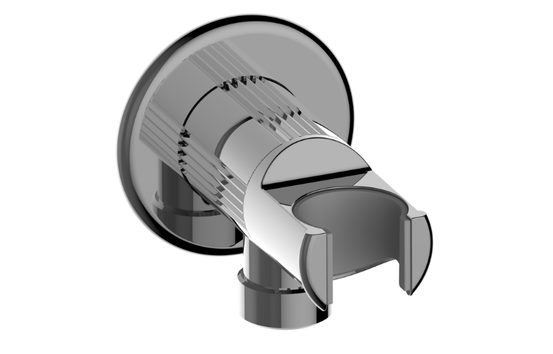 Graff G-8618TF-AU - Traditional Wall Bracket And Integrated Wall Supply Elbow Fluted Knurled