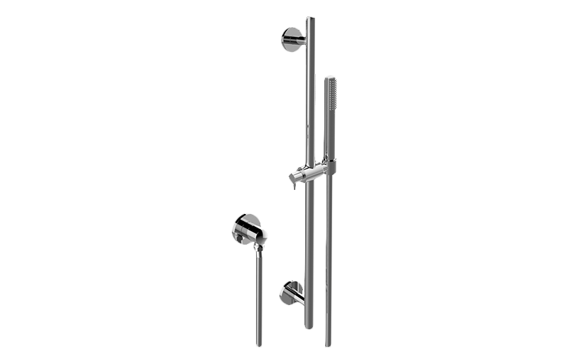 Graff G-8660-AU - Contemporary Handshower W/Wall-Mounted Slide Bar