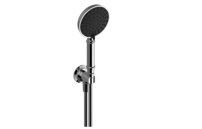 Graff G-8667-BK - Transitional Handshower With Wall Bracket And Integrated Wall Supply Elbow