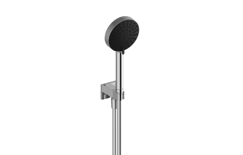 Graff G-8677-BAU - Contemporary Handshower With Wall Bracket And Integrated Wall Supply Elbow