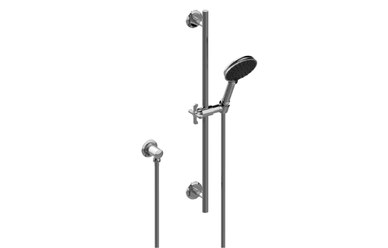 Graff G-8720V-BK - Vignola Handshower With Wall-Mounted Slide Bar