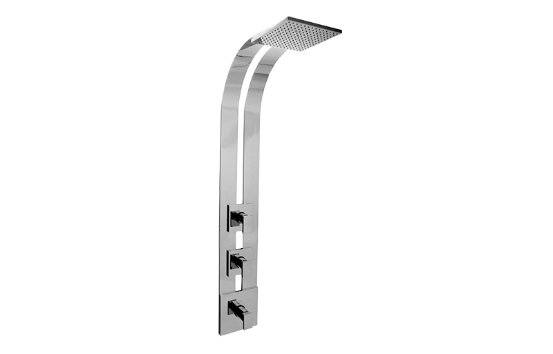 Graff G-8850-LM31S-AU-T - Shower Panel And Handles