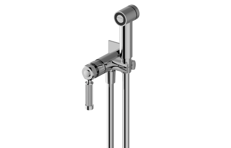 Graff G-8930-LM56SW-UB-T - Wall-Mounted Hygenic Body Spray Square Trim
