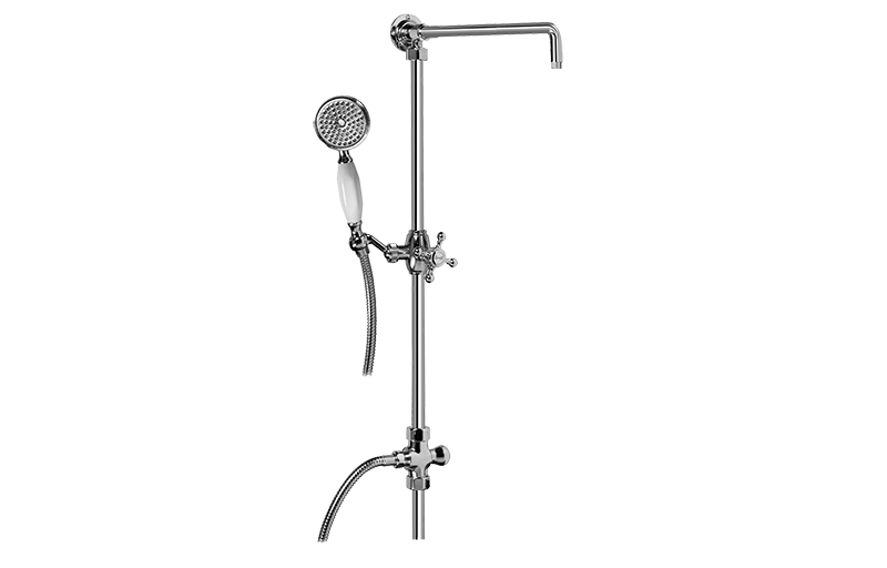 Graff G-8934-C2S-AU - Exposed Riser With Handshower