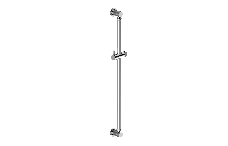 Graff G-9564-AU - Round Grab Bar - 32" W/Handshower Holder