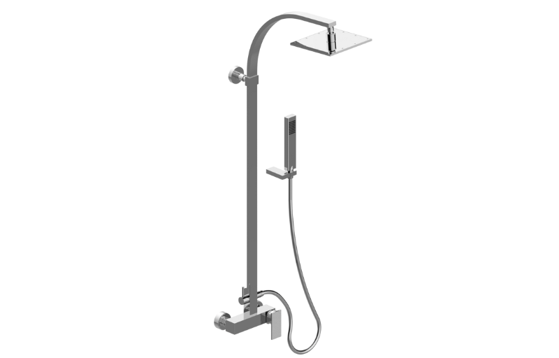 Graff GX-3670-LM31KN-BK - Arté Exposed Thermostatic Shower System