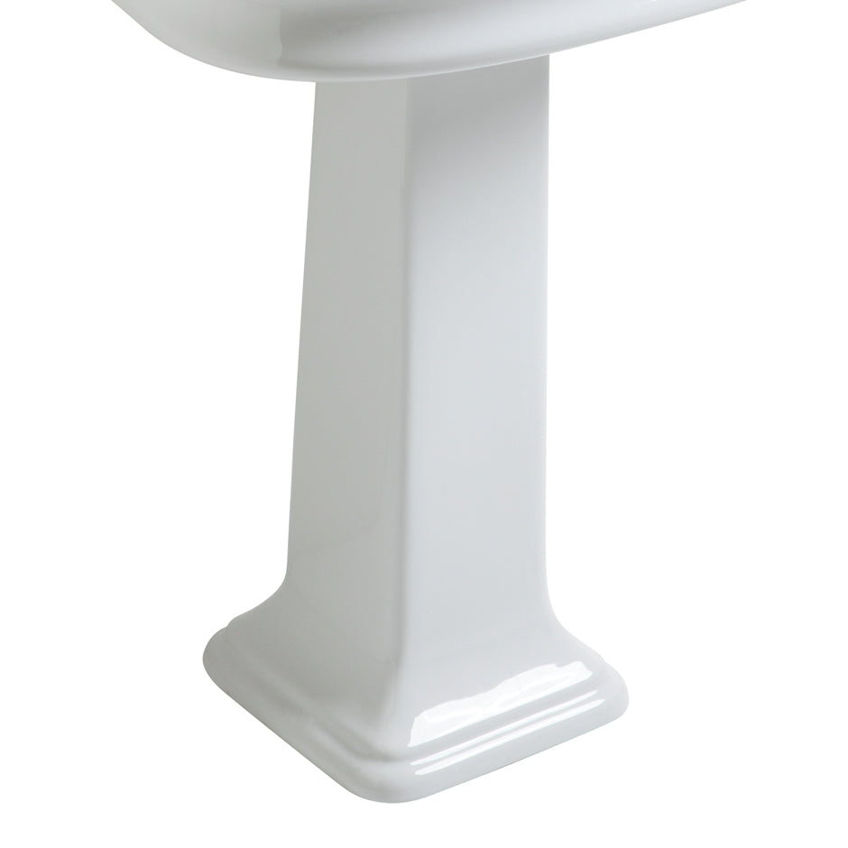 Lacava H250-001 - Porcelain Pedestal For H251. W: 12 1/4", D: 12 1/4". H: 27 3/8"