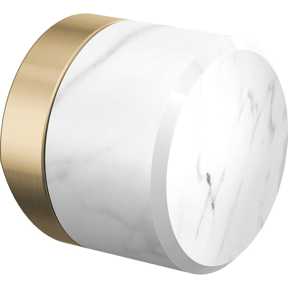 Brizo HKK175-GLMB - Kitchen Faucet White Marble Knob Handle Kit