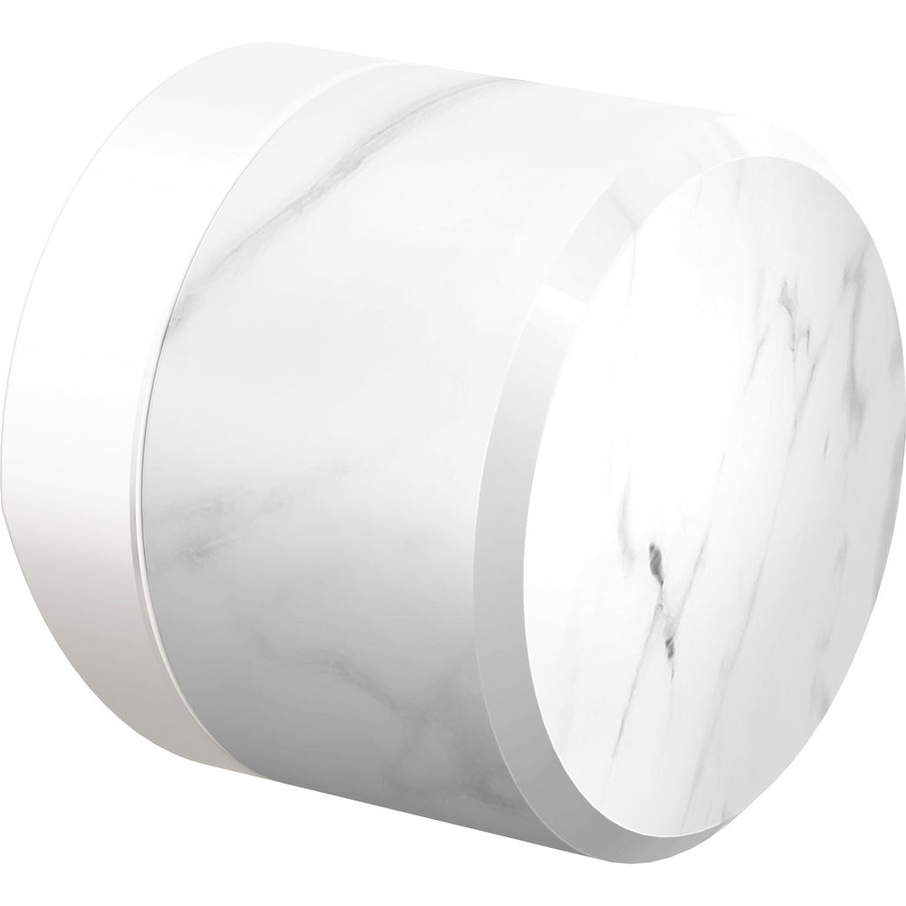Brizo HKK175-MWMB - Knob With White Marble