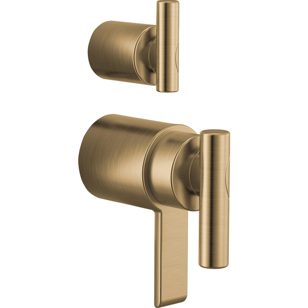 Brizo HL75110-GL - Tempassure® Thermostatic Valve With Integrated Diverter Lever Handle Kit