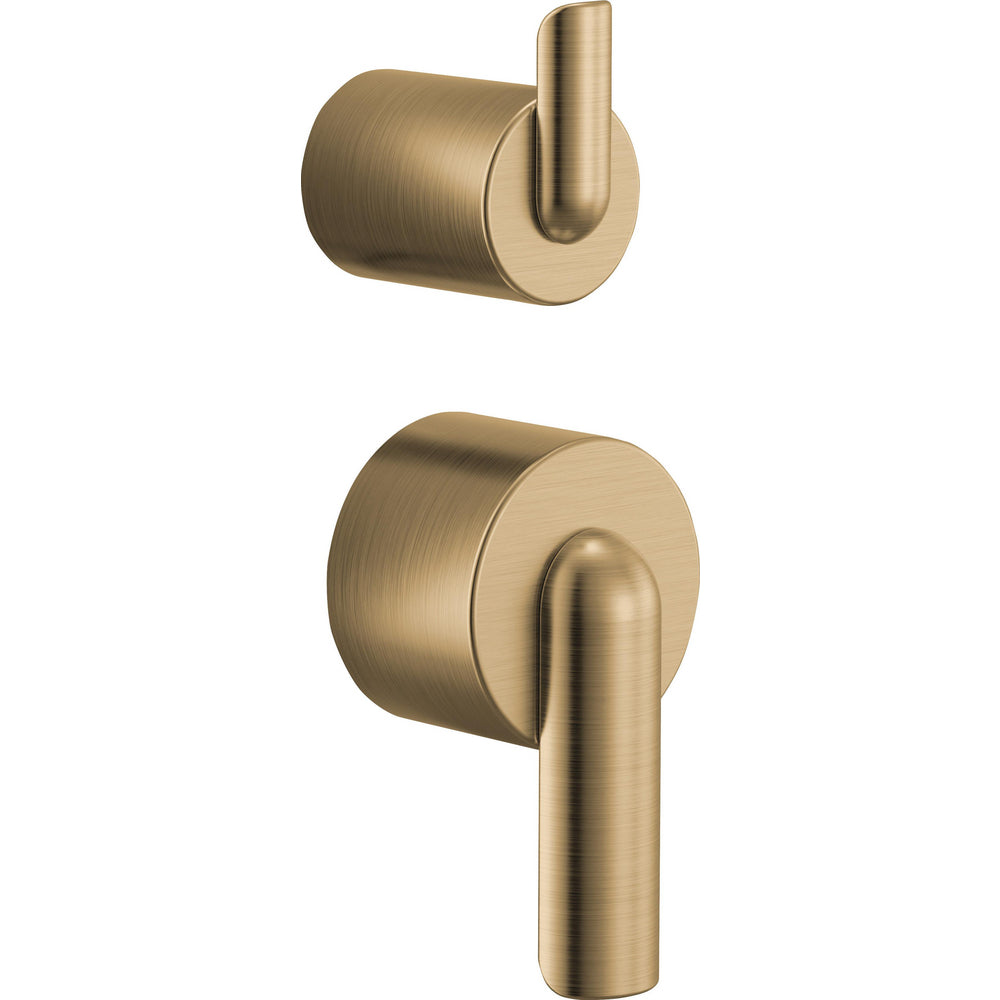 Brizo HL75P111-GL - Pressure Balance Valve With Integrated Diverter Trim Bent Lever Handle Kit