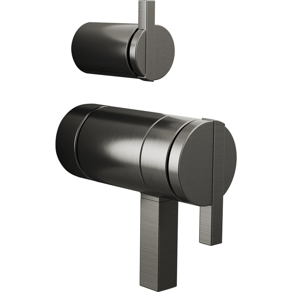 Brizo HW7522-SL - Tempassure® Thermostatic Valve With Integrated Diverter Trim Lunar Handle Kit