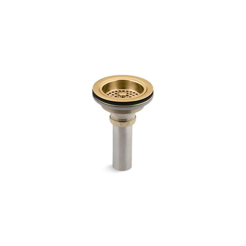 Kohler Duostrainer 8801-2MB Drain & Strainer W/Tailpiece Brass