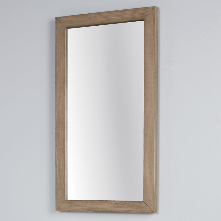 Lacava M03-19-MW - Wall-Mount Mirror In Metal Or Wooden Frame. W: 19", H: 34", D: 1".