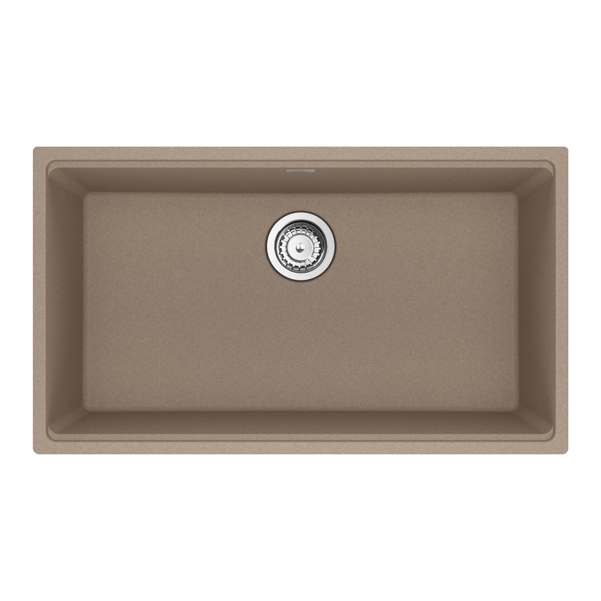 Franke MAG11029-OYS-S- Maris Um Grn Oyster Sgl 33Cab With Strainer Basket