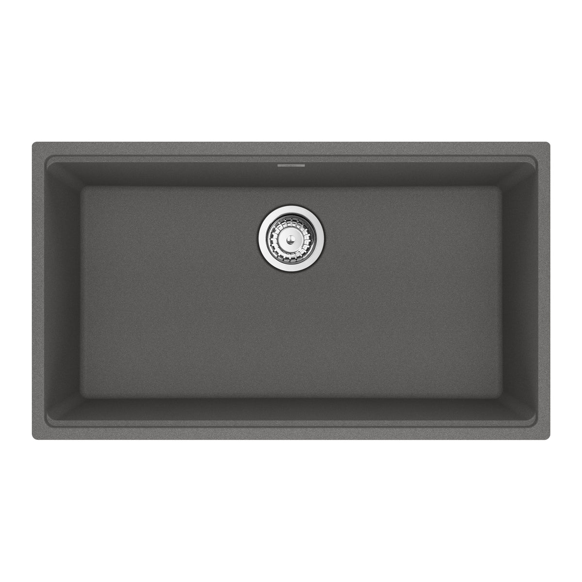 Franke MAG11029-SHG-S- Maris Um Grn Stone Grey Sgl 33Cab With Strainer Basket